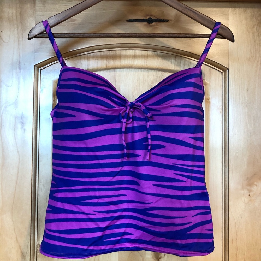 Victoria’s Secret Purple Tankini Bathing Swim Top - Picture 2 of 8